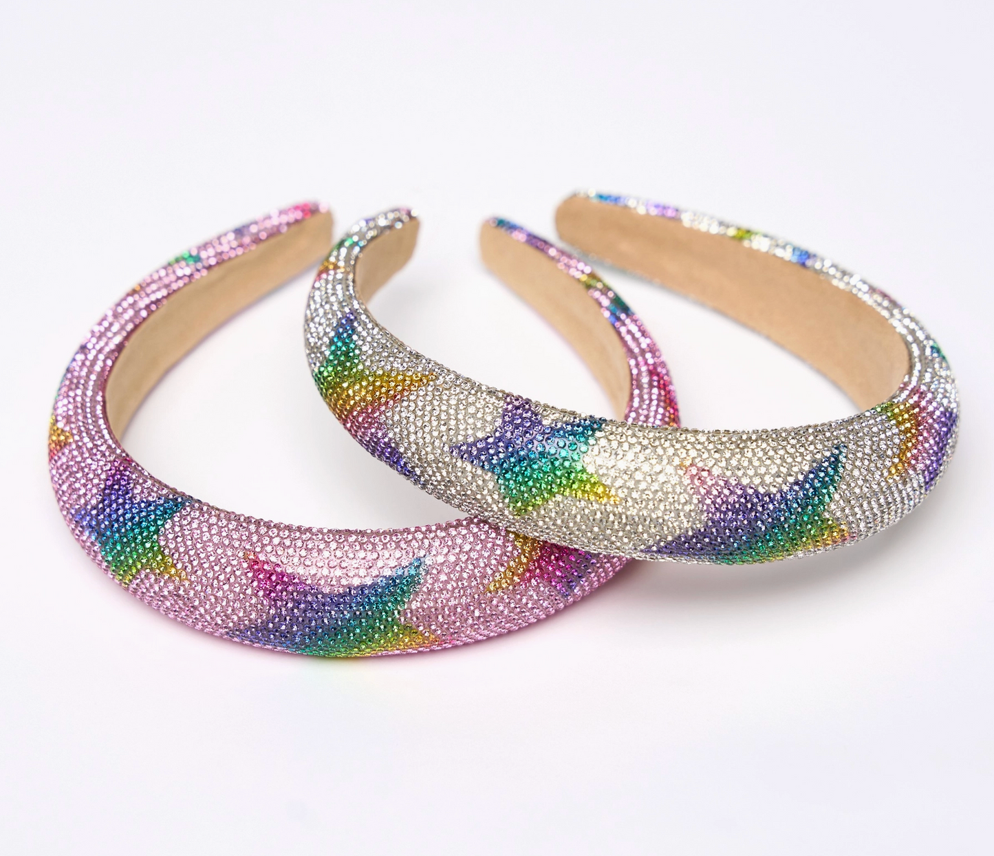 Rhinestone Rainbow Star Headband