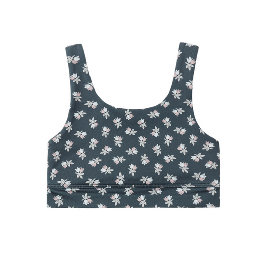 Swift Sports Bra | Blue Blooms