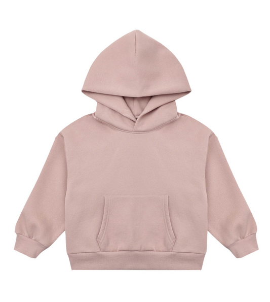 Relaxed  Hoodie | Rosewood