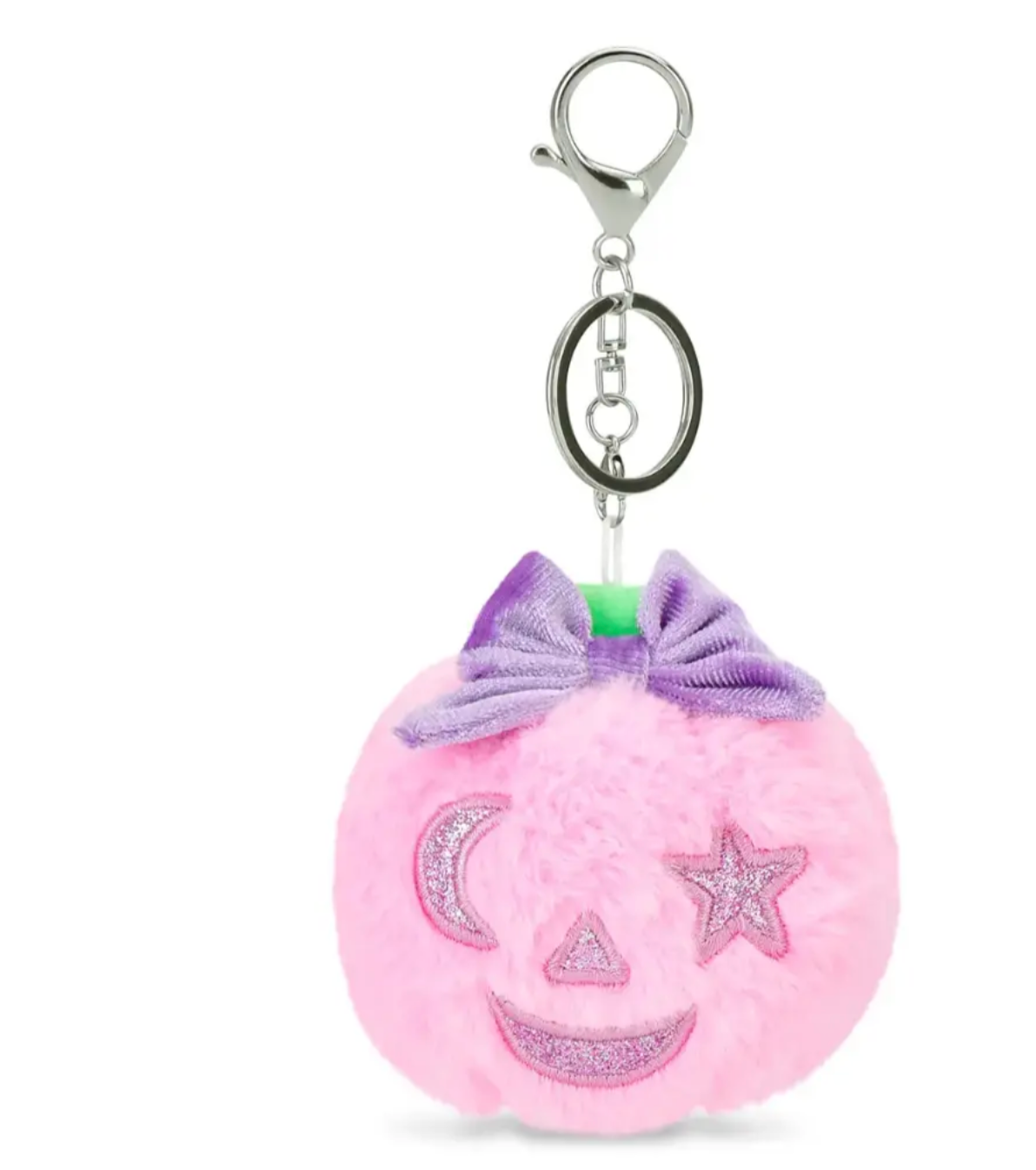 Pink Pumpkin Bag Charm