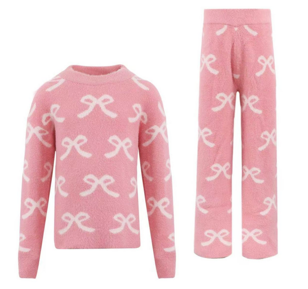 Pretty in Bows Fuzzy Set