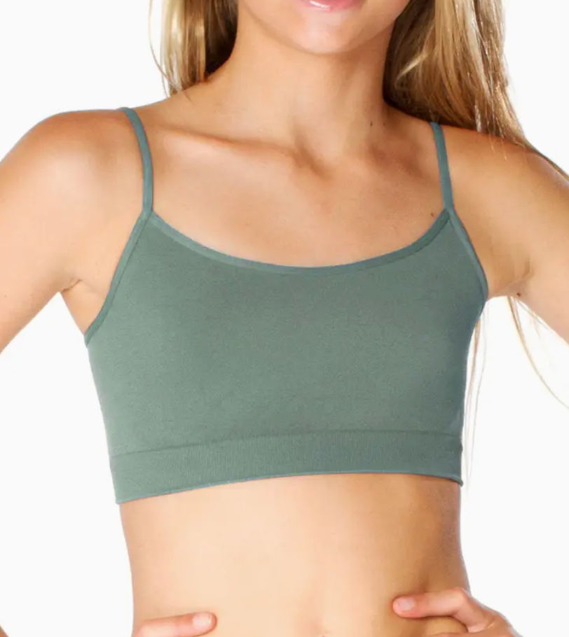 Seamless Bandeau Bra Cami Girls (One Size)
