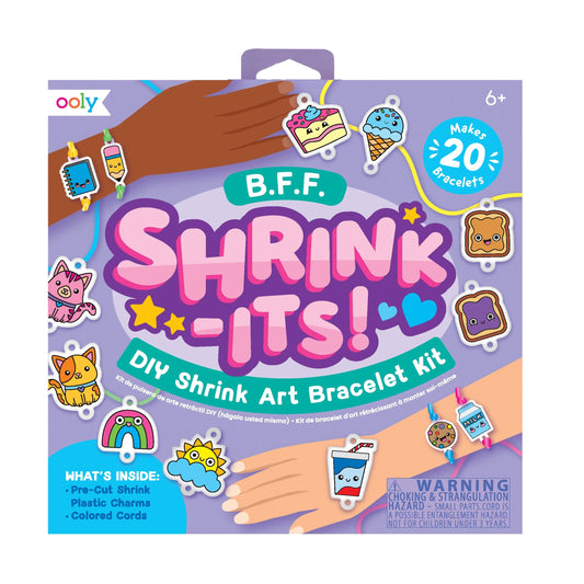 Shrink-Its! D.I.Y. Shrink Art Bracelets Kit B.F.F.