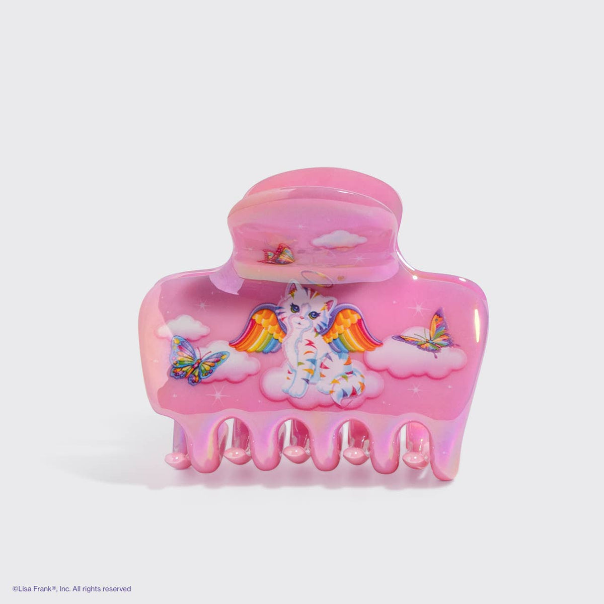 Lisa Frank x Kitsch Cloud Clip Angel Kitty