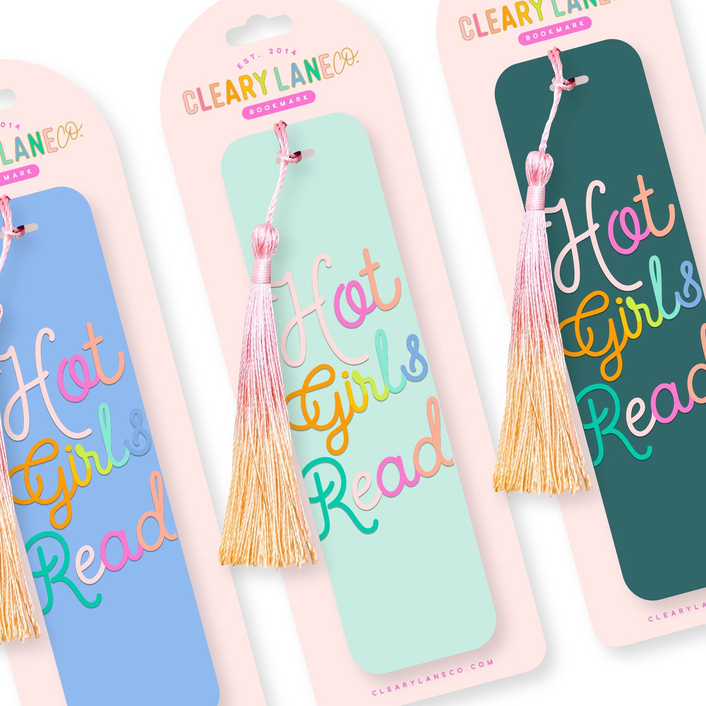 Acrylic Bookmark | Hot Pink Floral Jungle