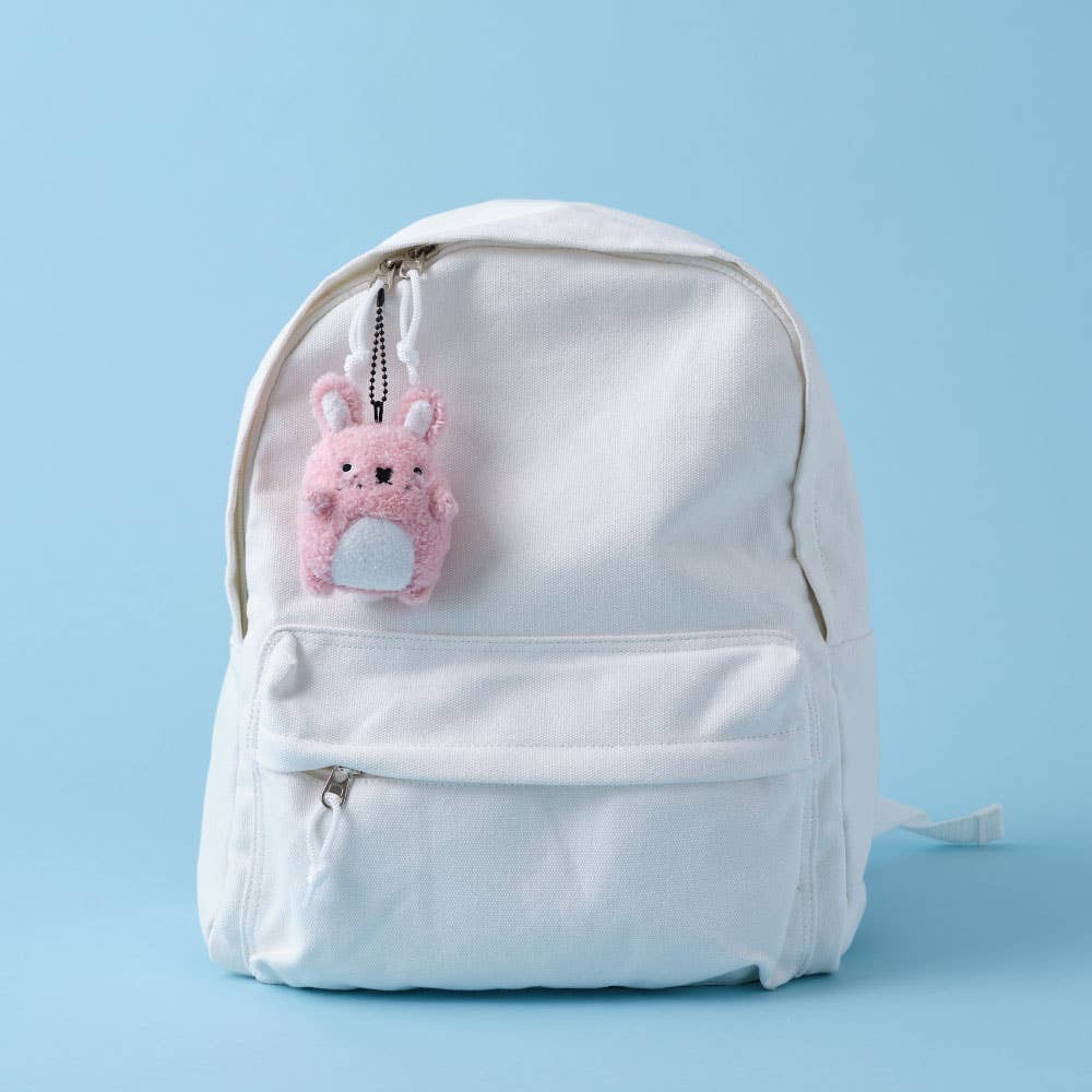 Pink Bunny Keyring