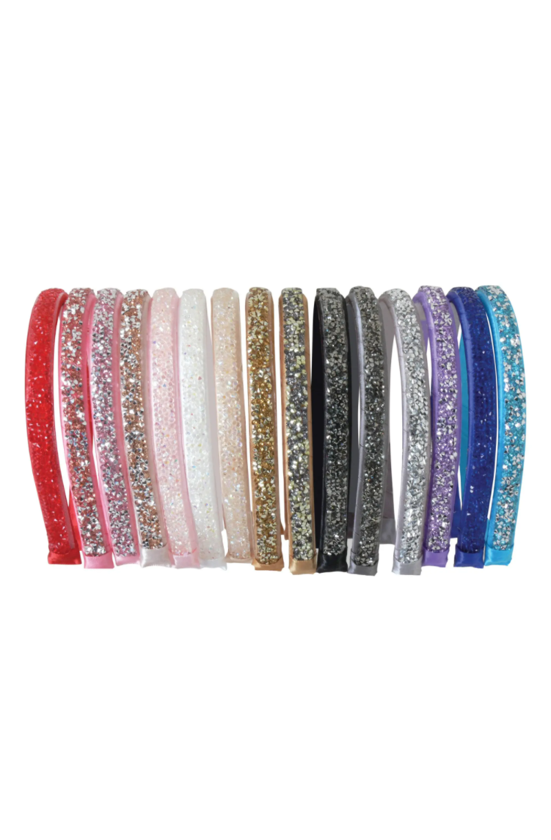 Druzy Quartz Headband | Lt Pink