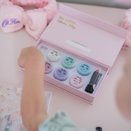 Soft Pink with Sparkles Deluxe Makeup Set
