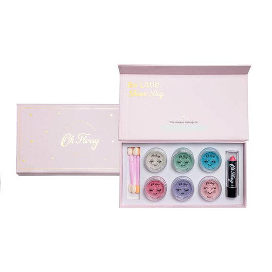 Soft Pink with Sparkles Deluxe Makeup Set