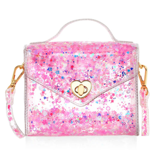 Pink Sparkle Gussie Bag