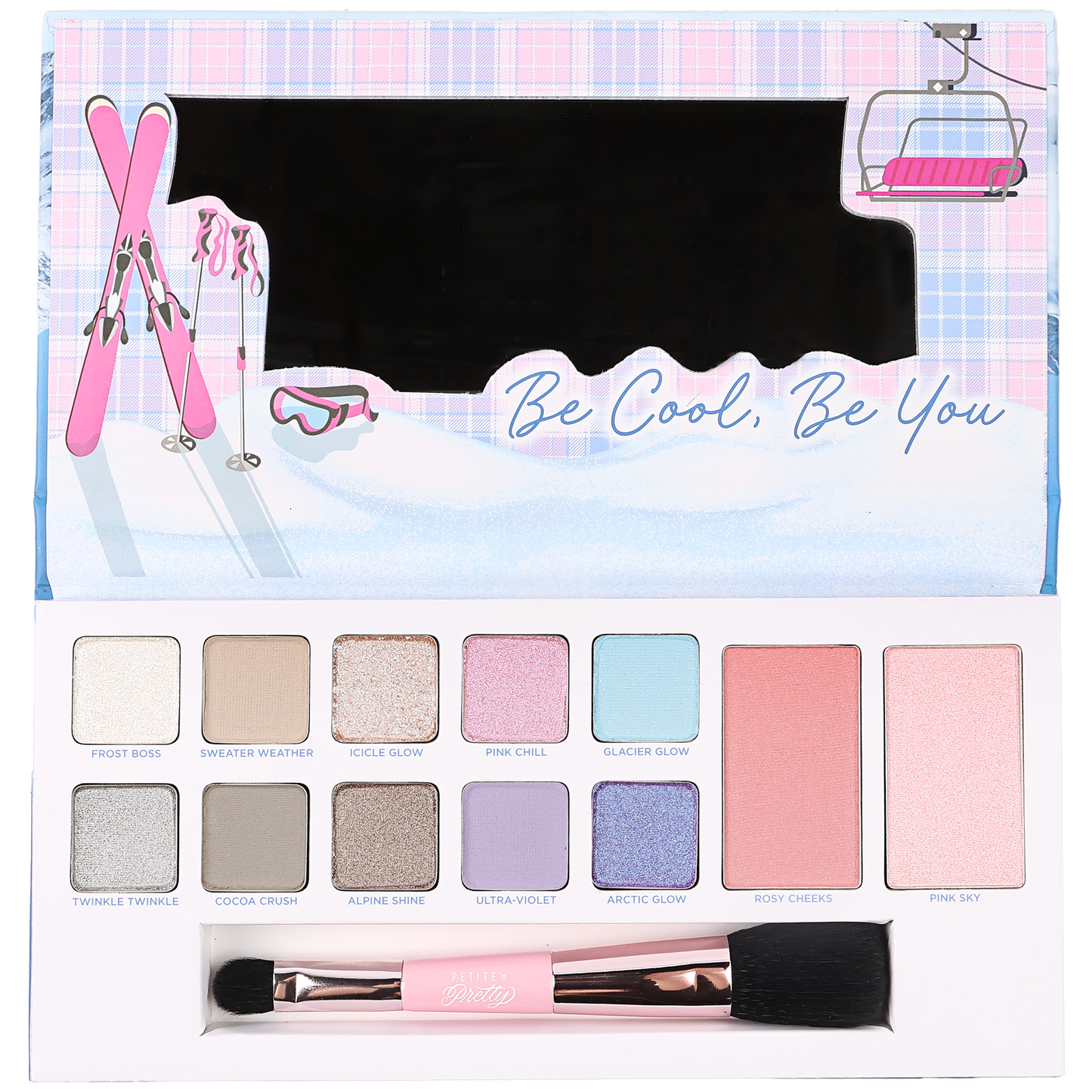 Cool Vibes
Eye & Cheek Makeup Palette