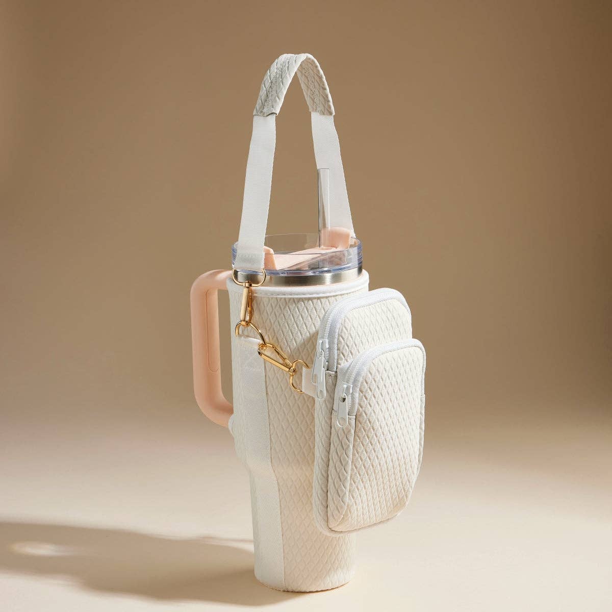 Scuba Sling Tumbler Bag | Ivory
