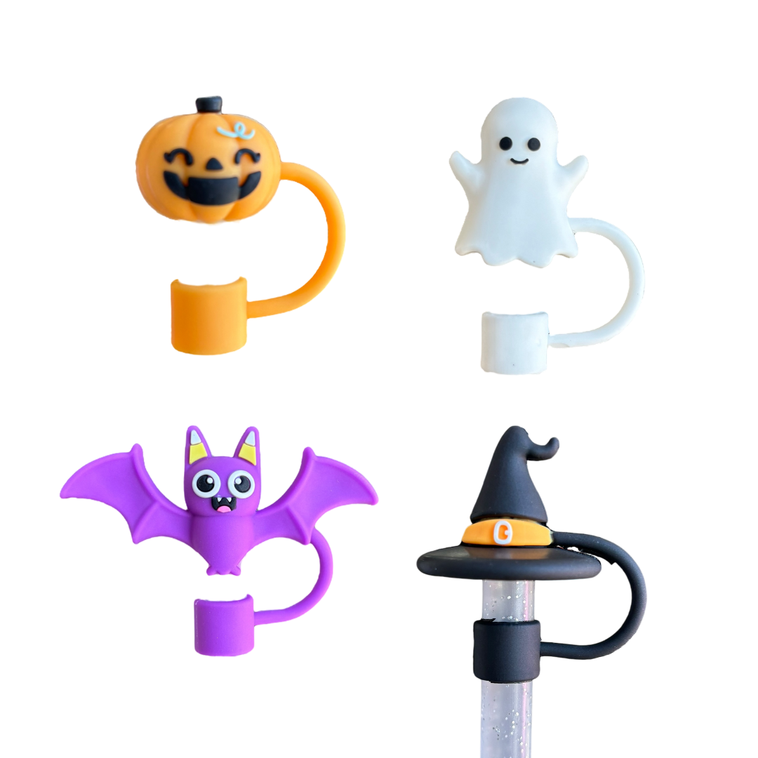 Halloween Straw Toppers