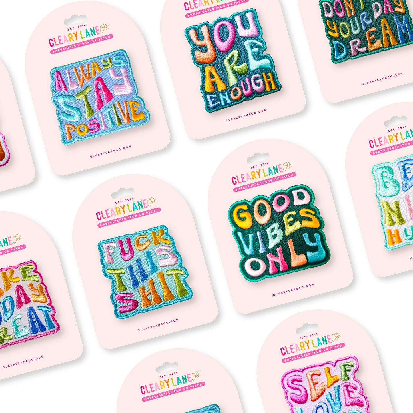 You Are Enough Iron-on Patch