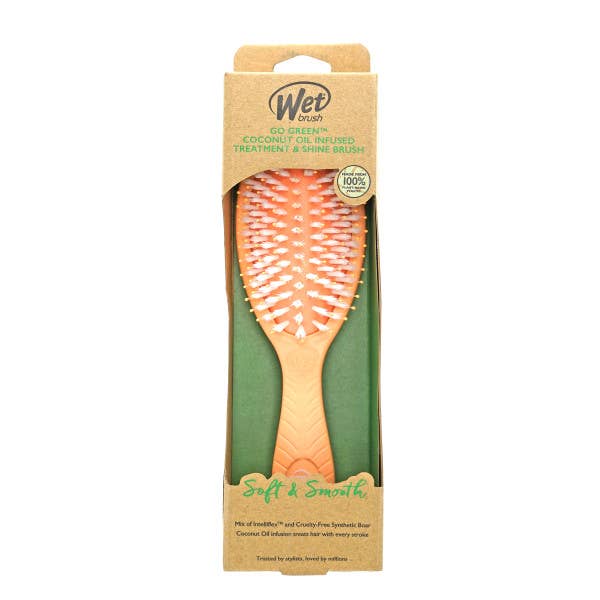 Go Green Smooth Styler Brush - Orange