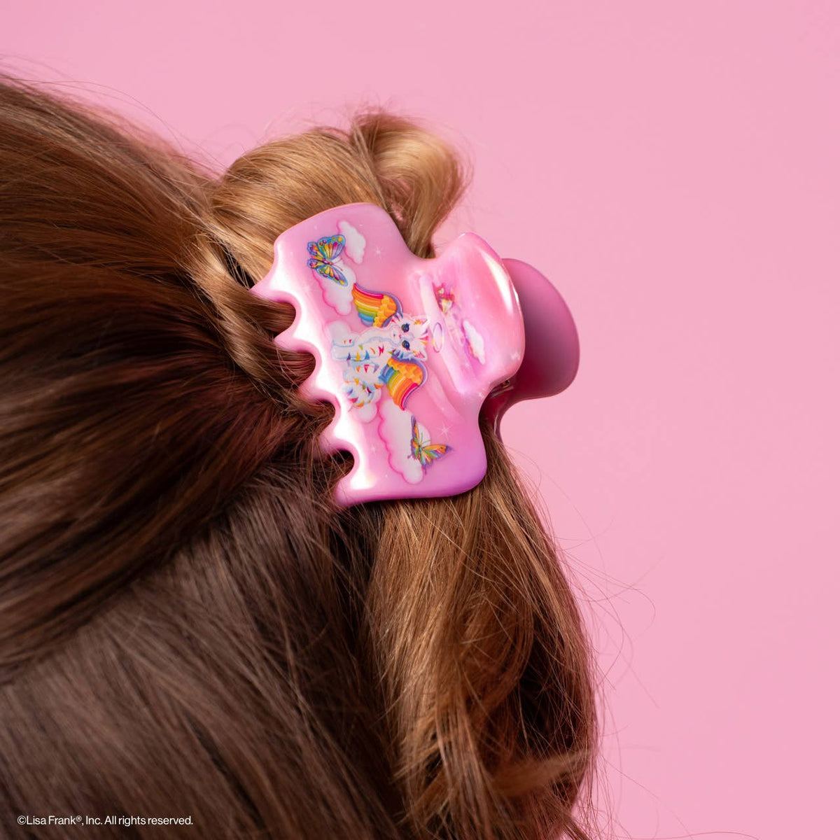 Lisa Frank x Kitsch Cloud Clip Angel Kitty