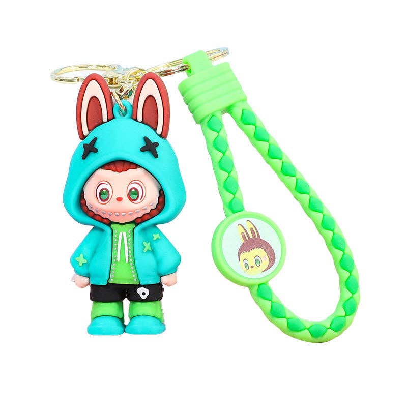 Labubu Silicone Keychain | Pink