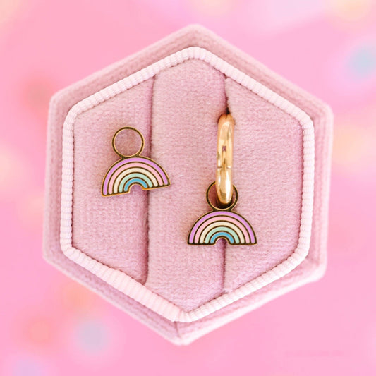 Pastel Rainbow Charms