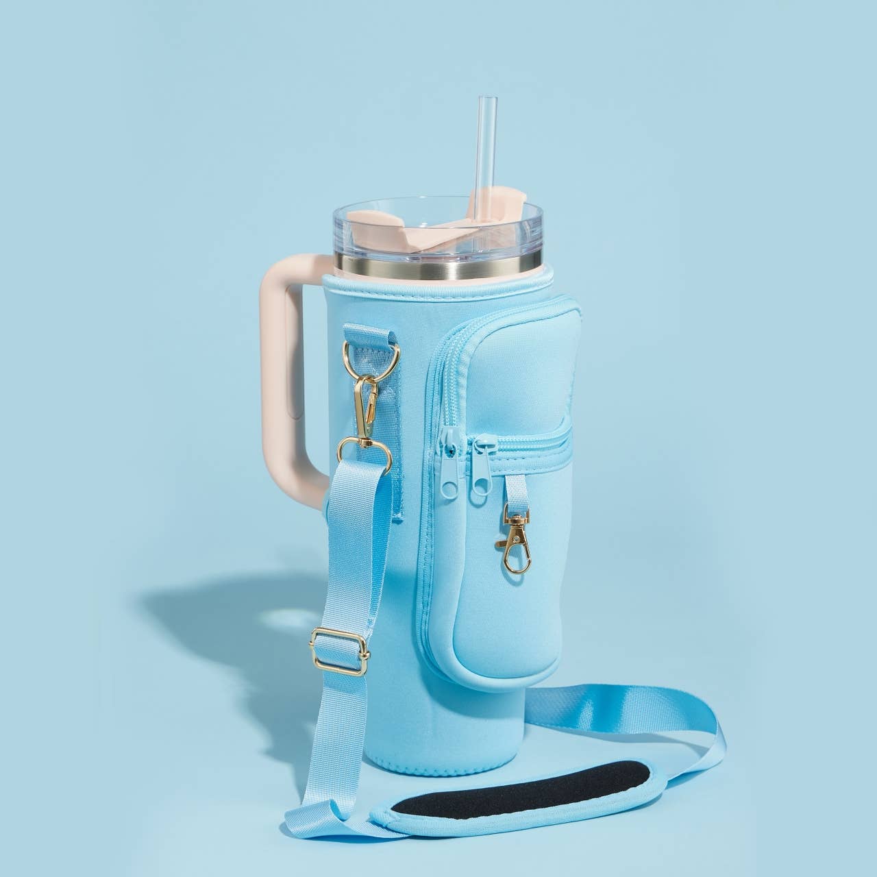 Scuba Sling Tumbler Bag | Light Pink