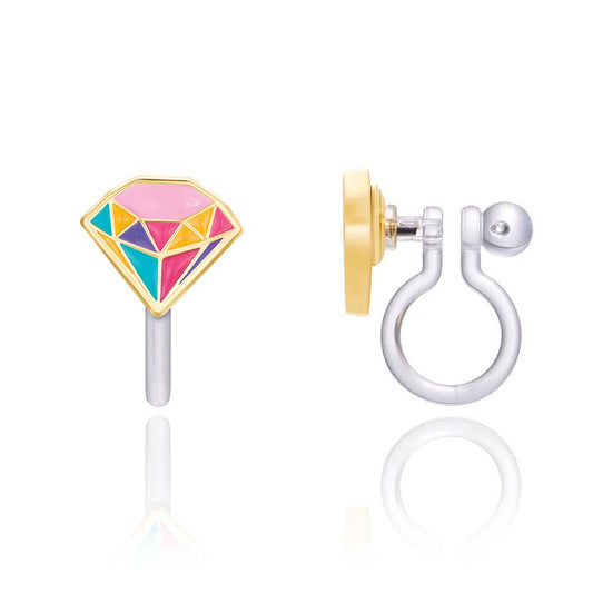 CLIP ON Princess Jewel Earrings