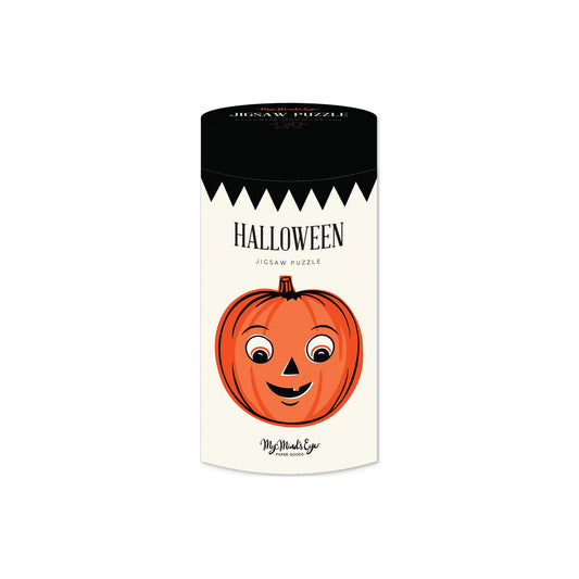 Vintage Halloween Pumpkin Puzzle