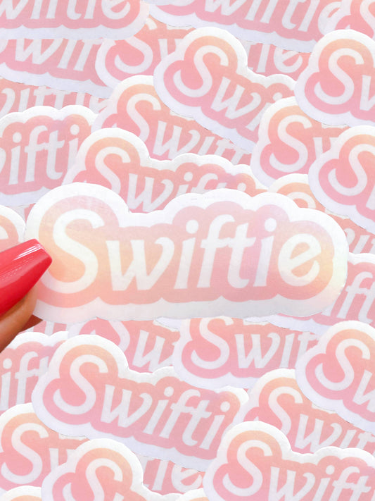 Pink Swiftie Sticker
