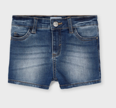 Medium Wash Denim Shorts | 235