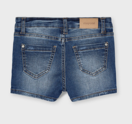 Medium Wash Denim Shorts | 235