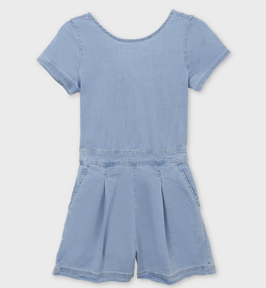 Denim Romper | 6821