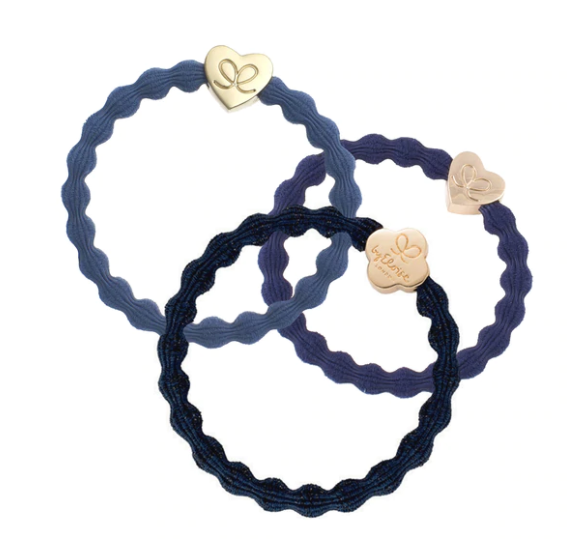 Eloise Bangle Band Set | Navy