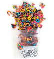 Soft Magnetic Letters 1" Sans Serif Mixed