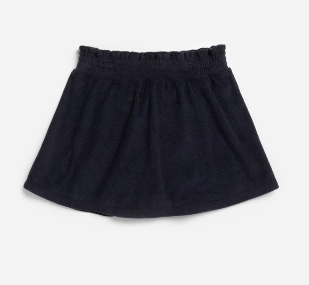 Navy Knit Skort