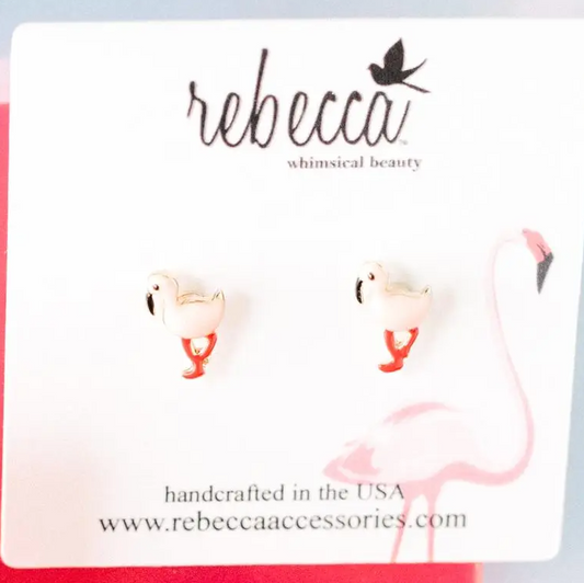 Flamingo Earrings