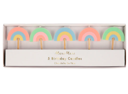 Rainbow Candles