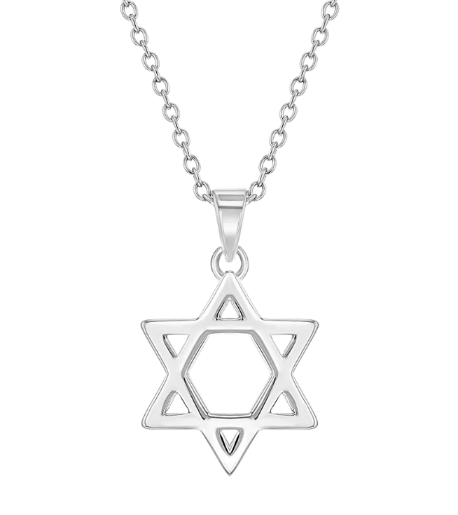 Star of David Necklace | Sterling Silver