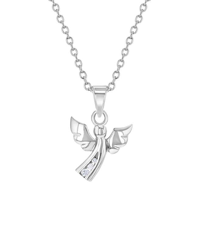 Guardian Angel Necklace | Sterling Silver