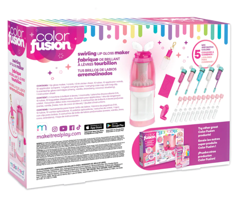 Color Fusion Swirling Lip Gloss Maker