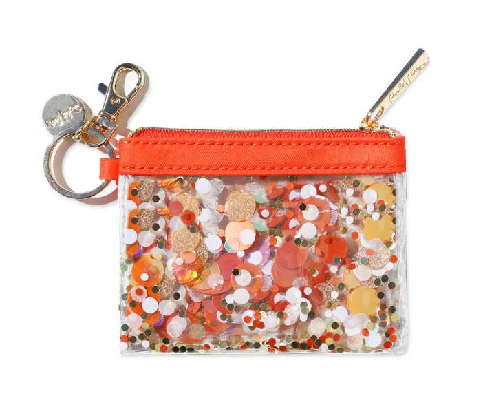 Confetti Keychain | Orange Burst