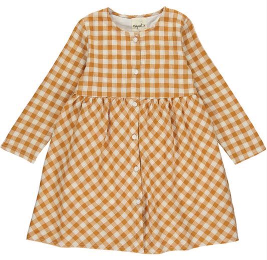 Kit Dress | Pumpkin Plaid