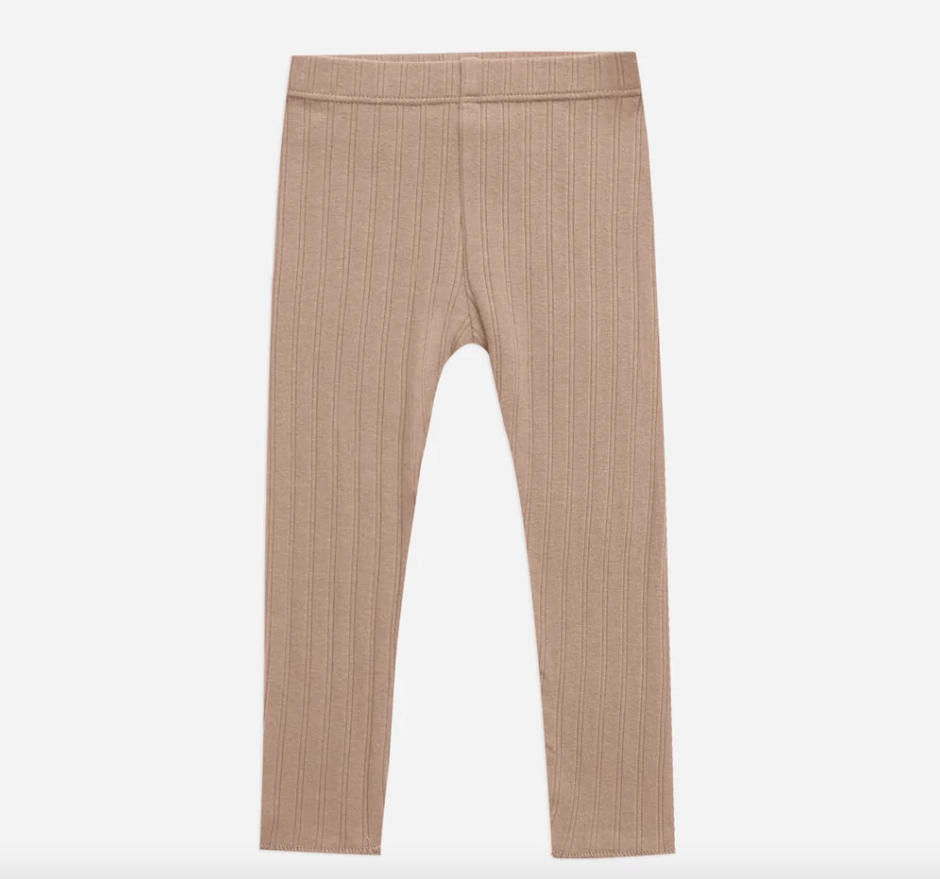 Ribbed Legging | Rose