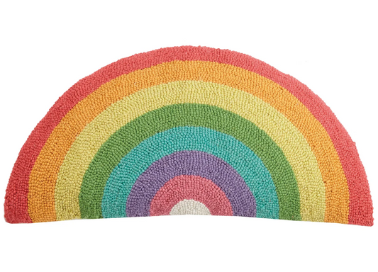 Large Rainbow Shaped Pillow