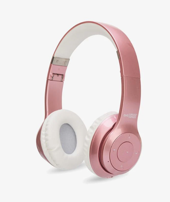 Stereo Bluetooth Headphones | Rose Gold