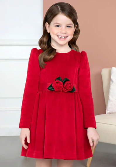 Red Velvet Dress | 5529