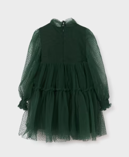 Green Tulle Dress | 5542