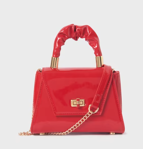 Red Patent Leather Purse | 5992